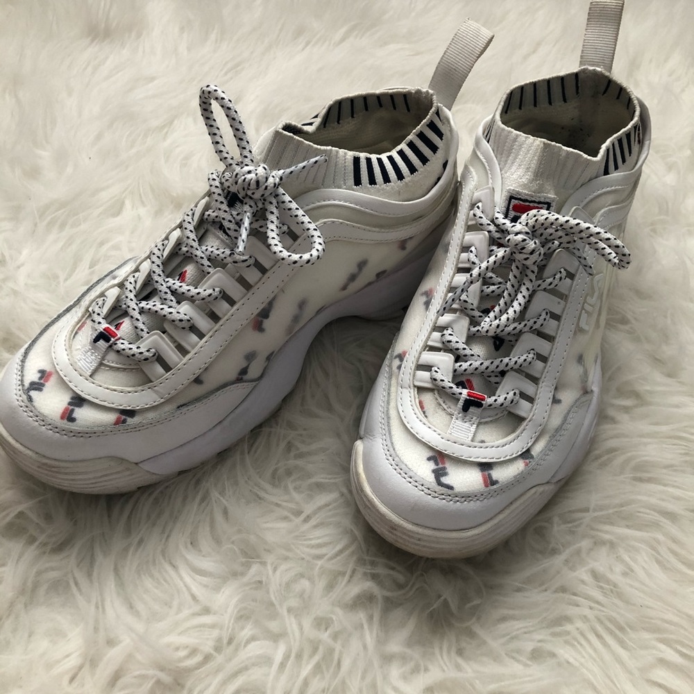 FILA Disruptor Monomesh 7.5 Sockfit Sneaker shoes platform shoes street wear - Picture 12 of 14
